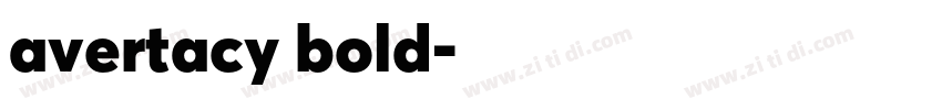 avertacy bold字体转换 avertacy bold字体转换